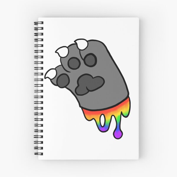 Item preview, Black Paw With Rainbow Goo designed and sold by DolmanceWorks.