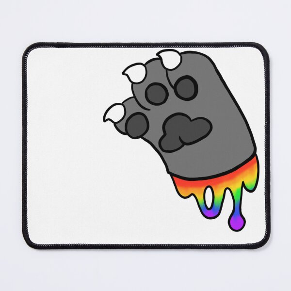 Item preview, Black Paw With Rainbow Goo designed and sold by DolmanceWorks.