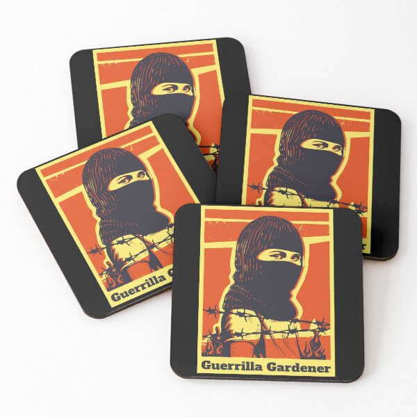 Item preview, Jardinero guerrillero. Jardinero urbano subterráneo designed and sold by Rebel-Design.