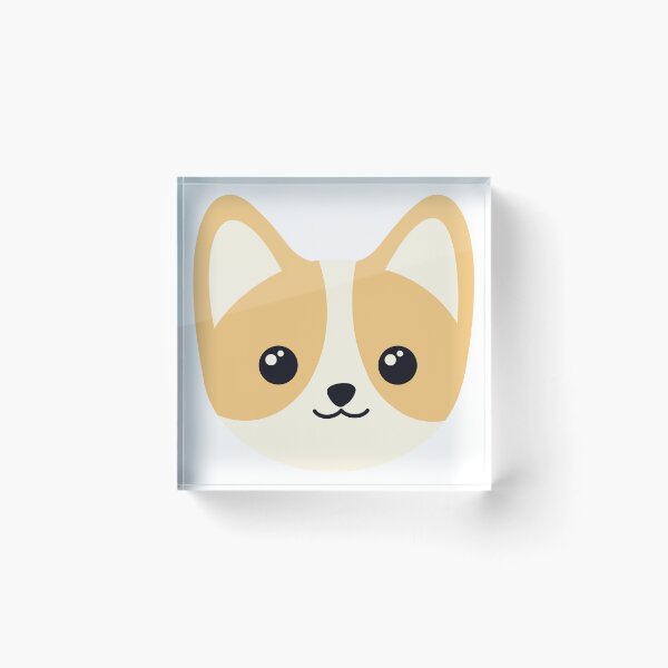 Item preview, Cute corgi face designed and sold by Quintin Gell.