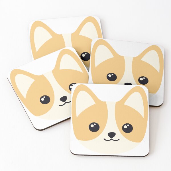 Item preview, Cute corgi face designed and sold by Quintin Gell.