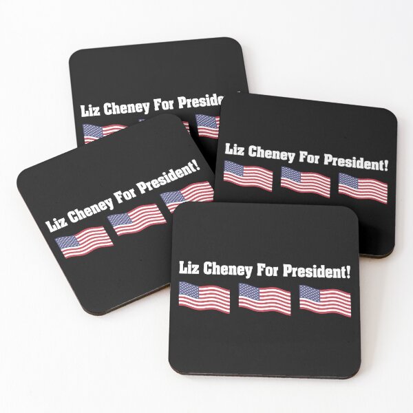 Item preview, Liz Cheney for president Waving American Flag Gift designed and sold by Maljonic.