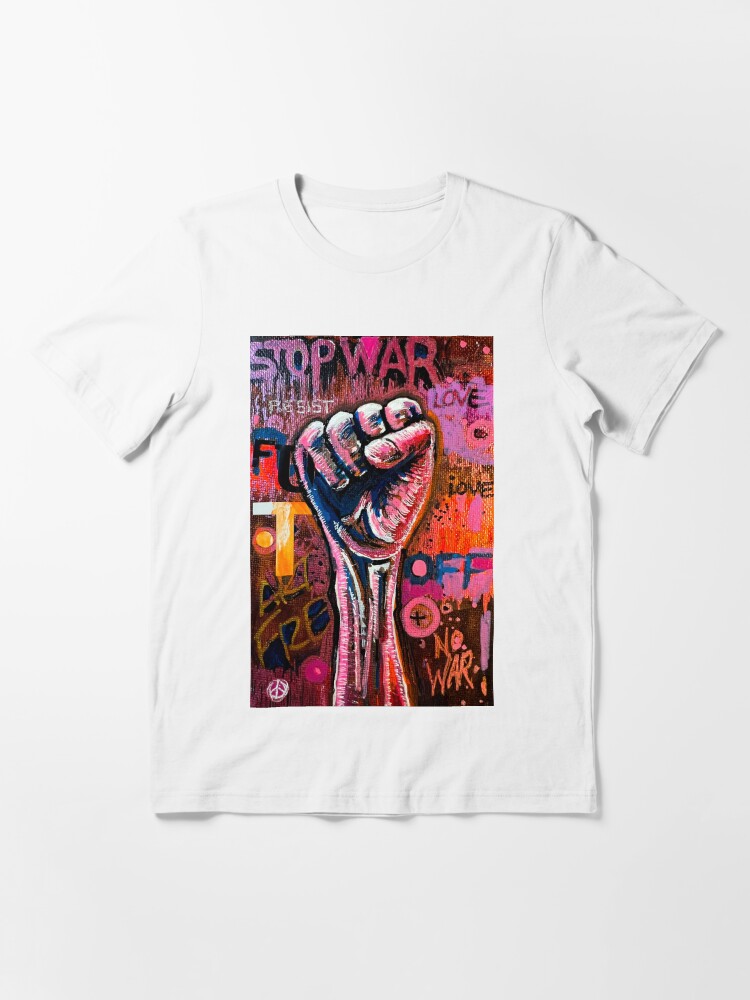 Alternate view of STOP WAR Essential T-Shirt
