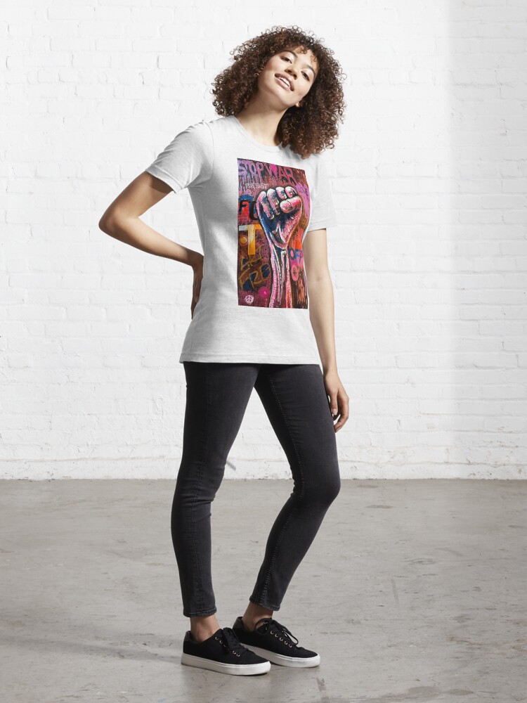 Alternate view of STOP WAR Essential T-Shirt