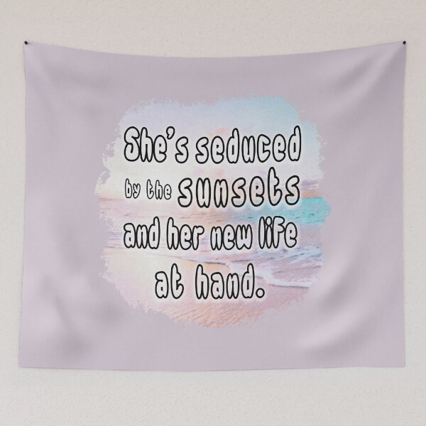Item preview, Seduced by the Sunsets (She's from Boston) designed and sold by dev11588.