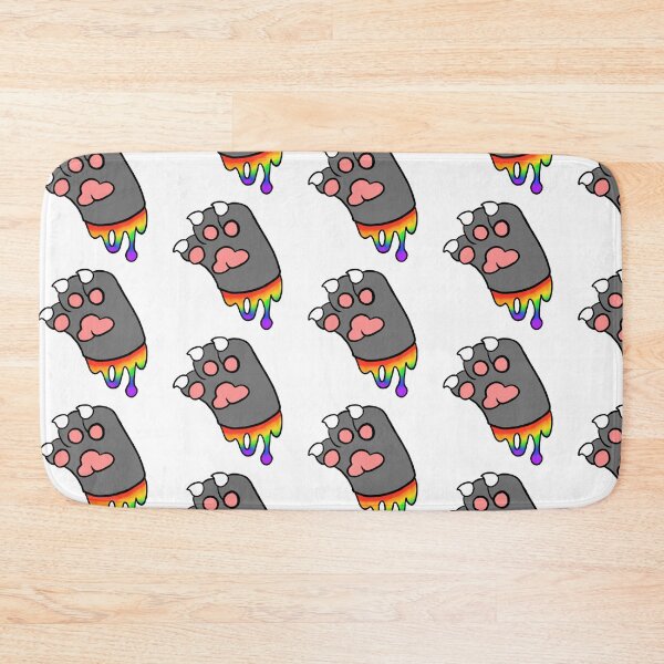 Item preview, Black Paw With Rainbow Goo designed and sold by DolmanceWorks.