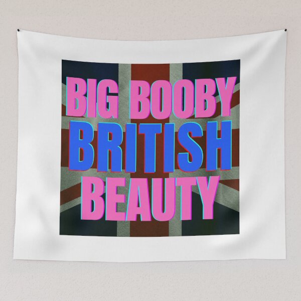 Item preview,   Big booby British beauty designed and sold by Pugnaciousprint.