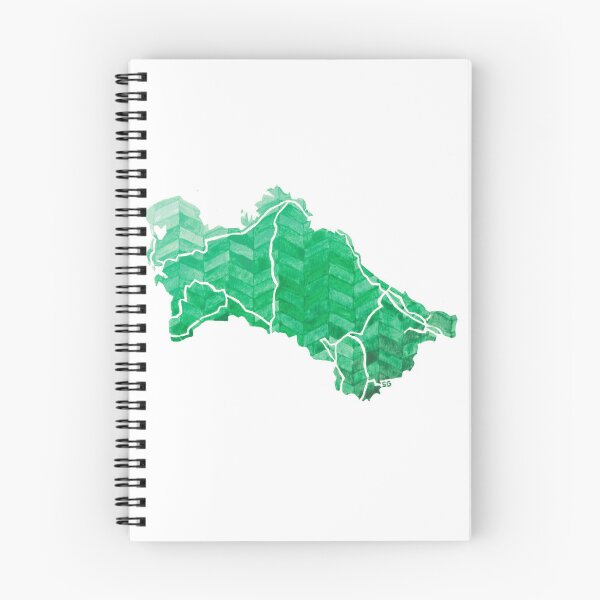 Item preview, Turkmenistan designed and sold by SharlaPaints.