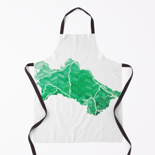 Item preview, Turkmenistan designed and sold by SharlaPaints.