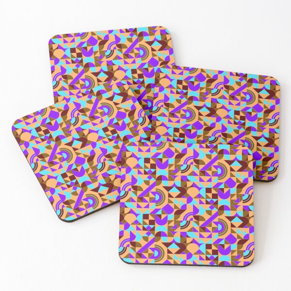 Item preview, geometric colorful patterns conceptual Art - Abstract Neo Geo graphic design designed and sold by Design Repo.