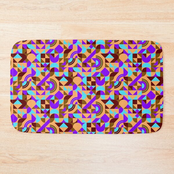 Item preview, geometric colorful patterns conceptual Art - Abstract Neo Geo graphic design designed and sold by Design Repo.