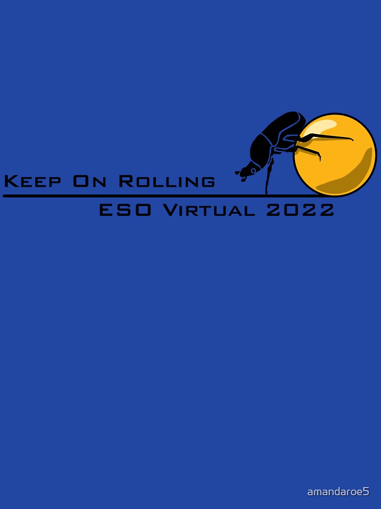 Thumbnail 5 of 5, Zipped Hoodie, Keep On Rolling - ESO Virtual 2022 designed and sold by amandaroe5.