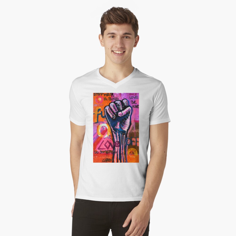 Item preview, V-Neck T-Shirt designed and sold by AllanLinder.