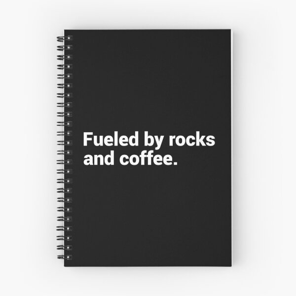 Item preview, Fueled By Rocks And Coffee designed and sold by T-shirt For You.