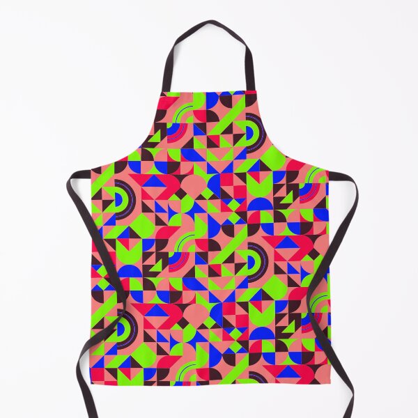 Aperçu de l'œuvre motifs géométriques colorés Art conceptuel - Conception graphique abstraite Neo Geo créée et vendue par Design Repo.