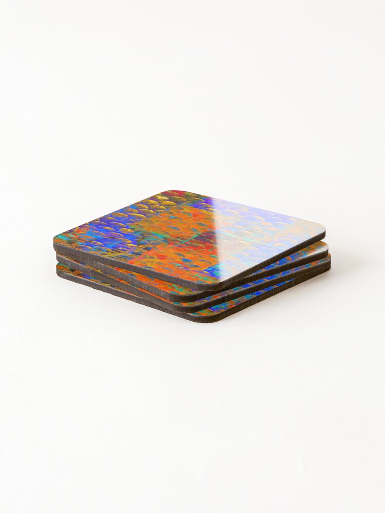 Thumbnail 4 of 5, Coasters (Set of 4), core scale designed and sold by Real-texture.