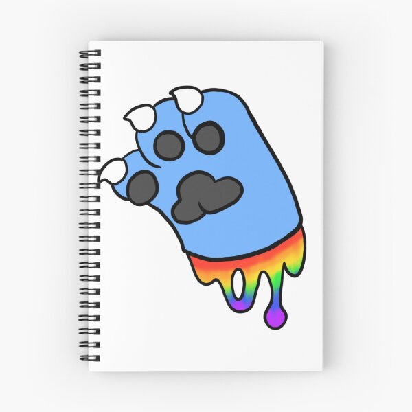 Item preview, Blue Paw With Rainbow Goo designed and sold by DolmanceWorks.