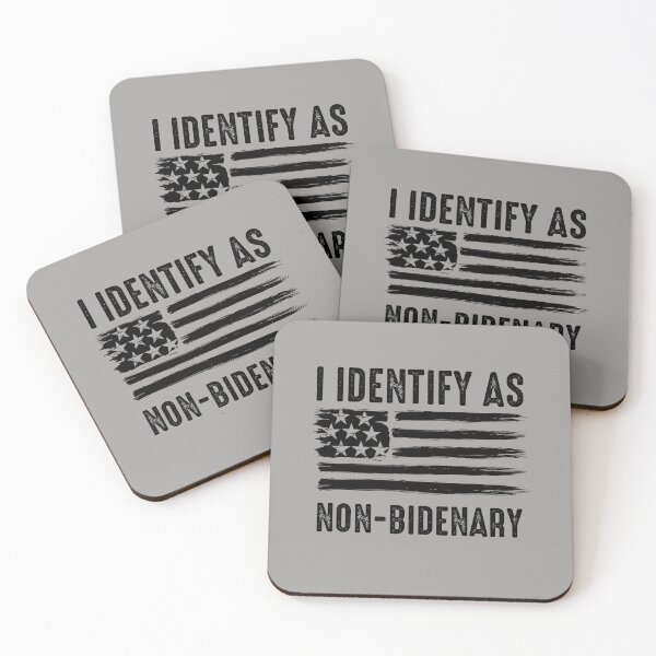 Item preview, Vintage American Flag Patriots I Identify As Non-Bidenary  designed and sold by Hussain Shirts.