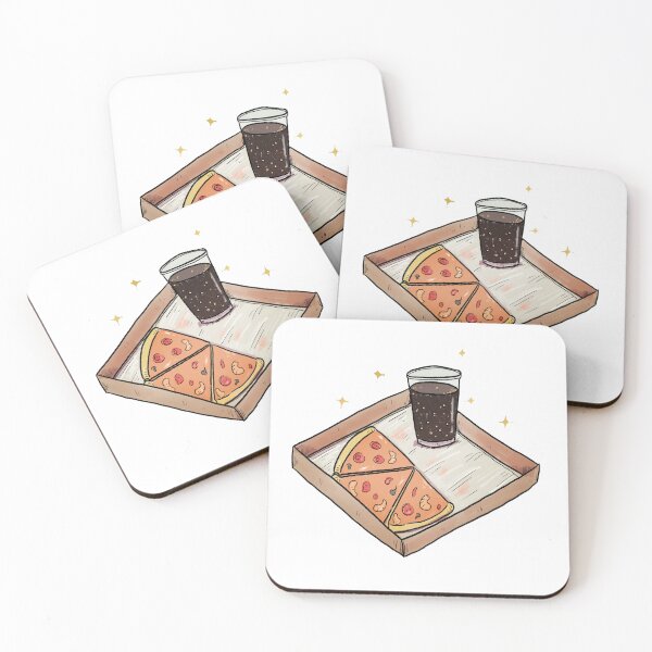 Item preview, Box of Pizza with cola T-Shirt designed and sold by Wasef Baker.