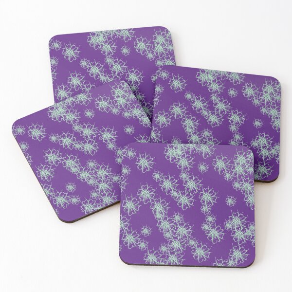Item preview, Neon Floral Pattern designed and sold by antevasinart.