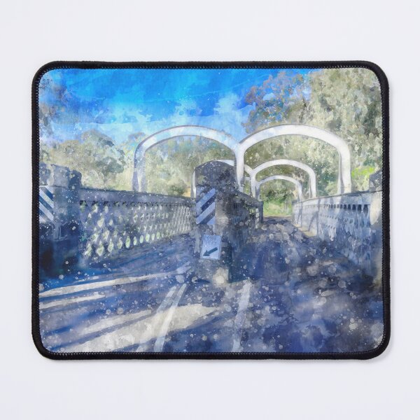 Item preview, Redesdale Bridge across the Campaspe River Watercolor designed and sold by Steven Jodoin.