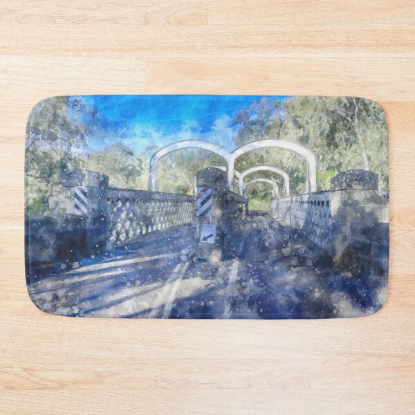 Item preview, Redesdale Bridge across the Campaspe River Watercolor designed and sold by Steven Jodoin.