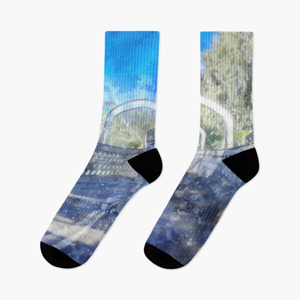 Item preview, Redesdale Bridge across the Campaspe River Watercolor designed and sold by Steven Jodoin.