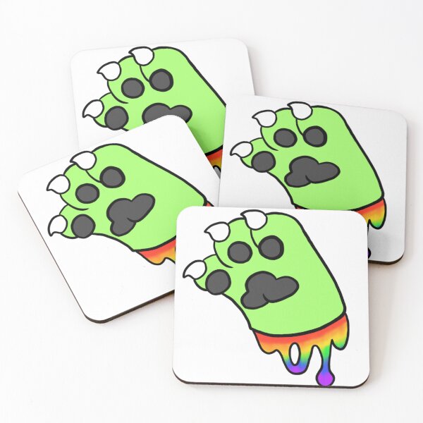 Item preview, Green Paw With Rainbow Goo designed and sold by DolmanceWorks.