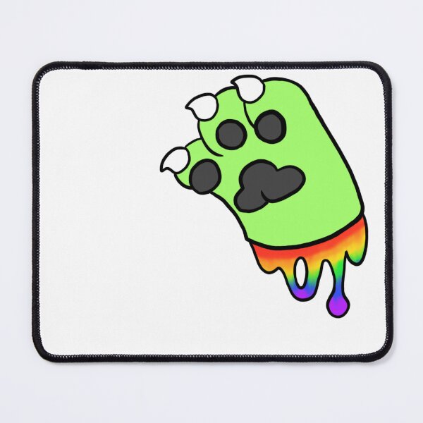 Item preview, Green Paw With Rainbow Goo designed and sold by DolmanceWorks.