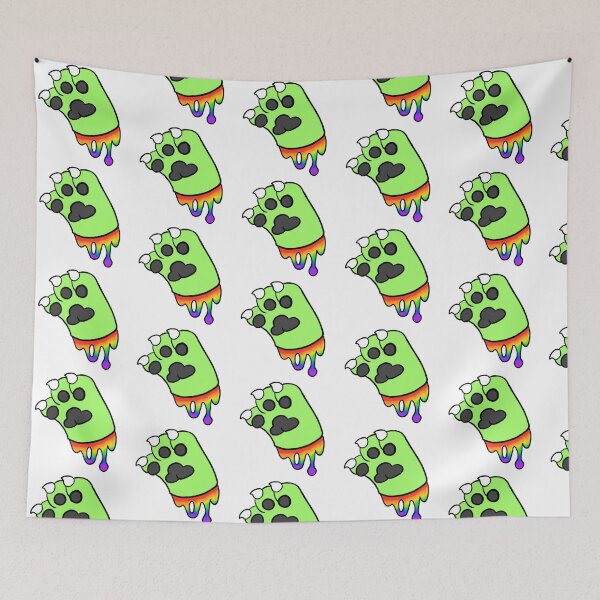 Item preview, Green Paw With Rainbow Goo designed and sold by DolmanceWorks.