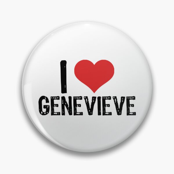 Item preview, I Love Genevieve designed and sold by The "I Love Everything" Shop.