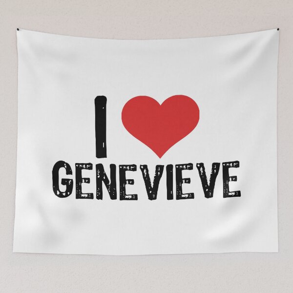 Item preview, I Love Genevieve designed and sold by The "I Love Everything" Shop.