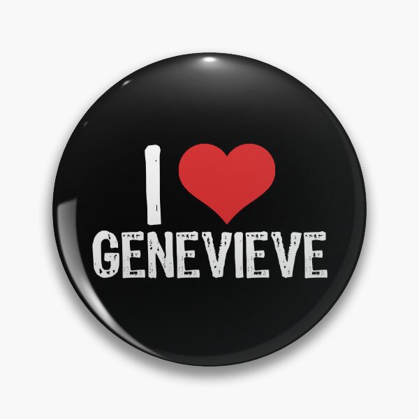 Item preview, I Love Genevieve designed and sold by The "I Love Everything" Shop.
