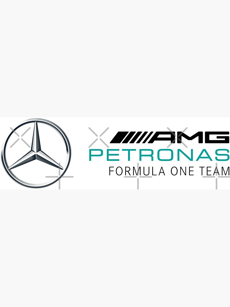  Mercedes F1 Team Logo Sticker For Sale By F1RB Redbubble