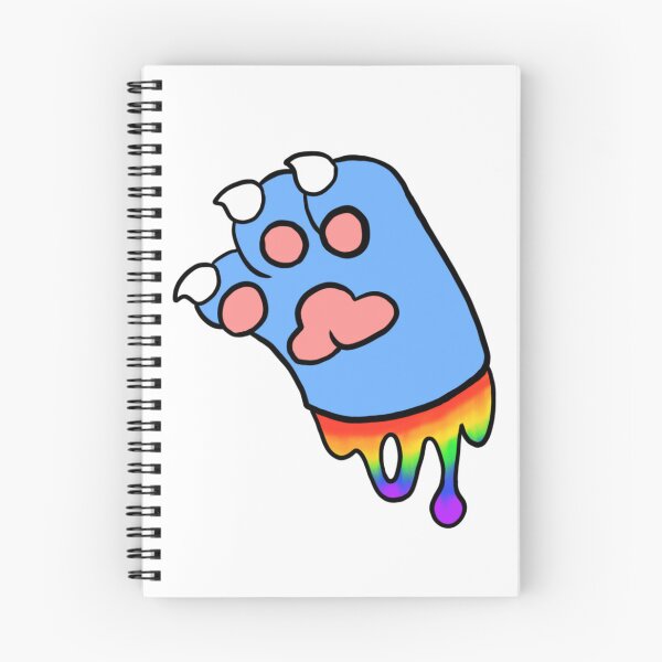 Item preview, Blue Paw With Rainbow Goo designed and sold by DolmanceWorks.