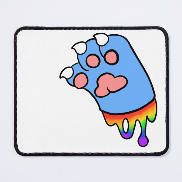 Item preview, Blue Paw With Rainbow Goo designed and sold by DolmanceWorks.