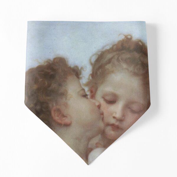 Lamour and Psyche Children – (William Adolphe Bouguereau) Pet Bandana