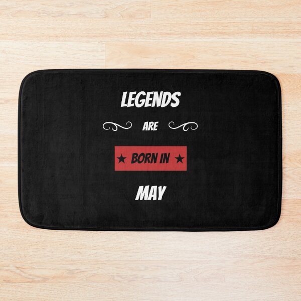 Item preview, Legends are born in May designed and sold by BritishFashion.