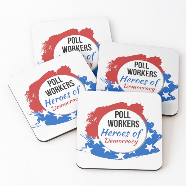 Item preview, Poll Workers-Heroes of Democracy-Georgia Election Workers designed and sold by Spiritualish.