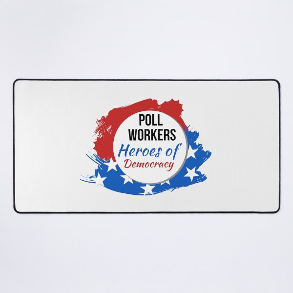 Item preview, Poll Workers-Heroes of Democracy-Georgia Election Workers designed and sold by Spiritualish.