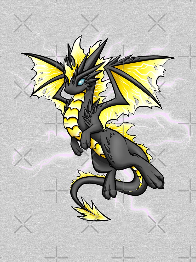 Lightning Dragon - Light And Dark Dragons PNG Image With Transparent  Background | TOPpng