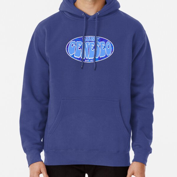 Men's Blue SUNY Geneseo Knights Full-Zip Hoodie