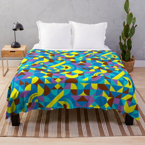 Item preview, geometric colorful patterns conceptual Art - Abstract Neo Geo graphic design designed and sold by Design Repo.
