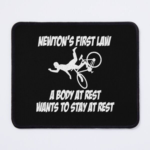 Item preview, Newton's First Law- Funny Physics falling from Bick Joke designed and sold by YAHIA-14.