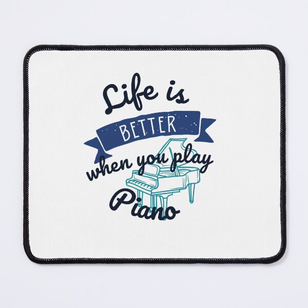 Item preview, Life is Better when you Play the Piano designed and sold by stijl-d-zijnh.