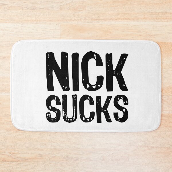 Item preview, Nick Sucks designed and sold by The "I Love Everything" Shop.