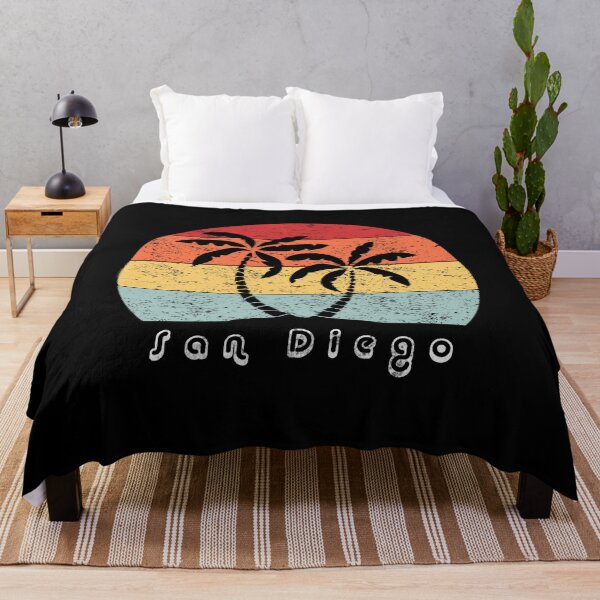 Item preview, San Diego CA Vintage 70s Retro Throwback Design designed and sold by bitstudio.