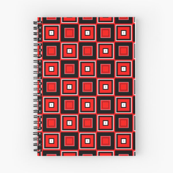 Item preview, Retro Inspired Squares - Red designed and sold by TotallyRetroArt.