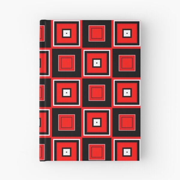 Item preview, Retro Inspired Squares - Red designed and sold by TotallyRetroArt.