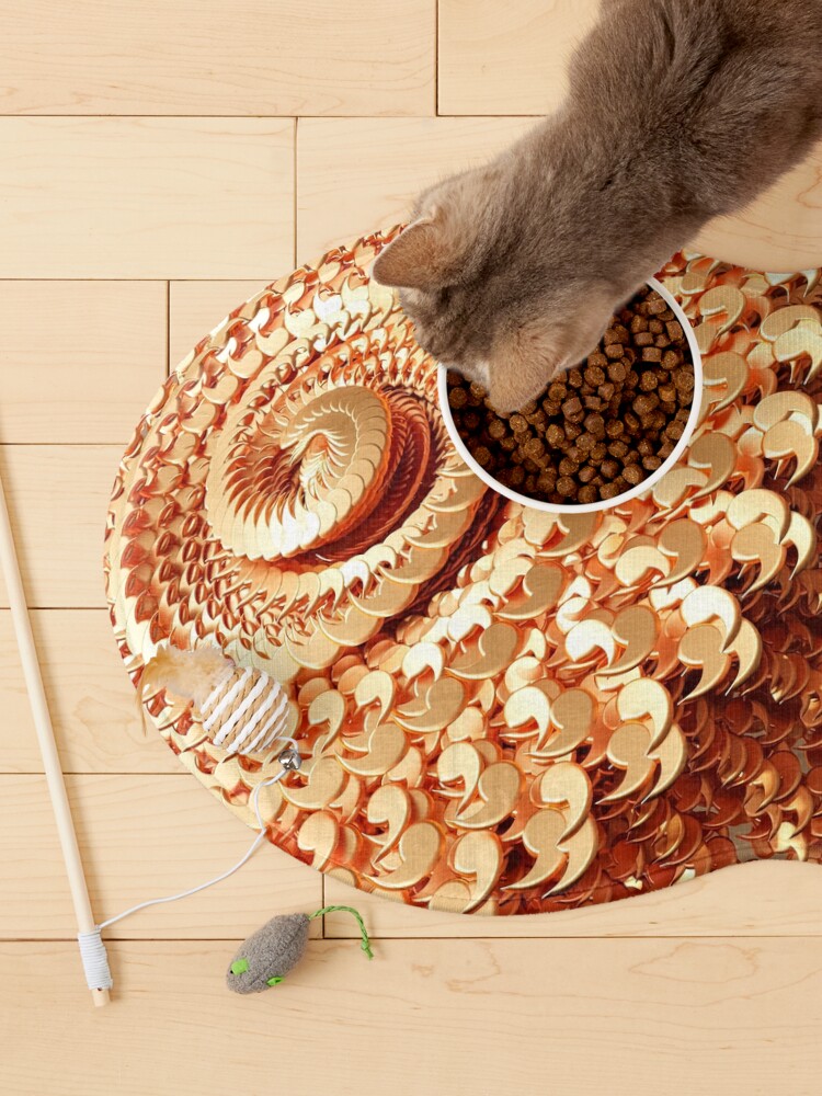 Alternate view of Golden Chakra Pet Mat
